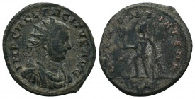 Tacitus (275-276). AE silvered antoninianus 

Condition: Very Fine

Weight: 4.00 gr
Diameter: 22 mm