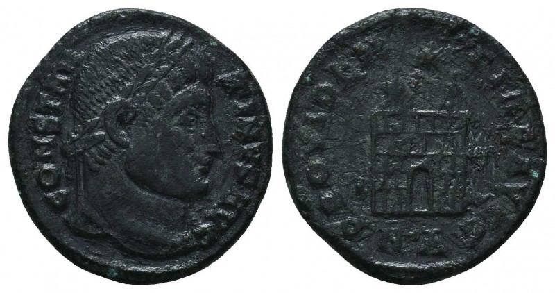 Constantine I as Caesar; 306-307 AD. Ae Follis,

Condition: Very Fine

Weigh...