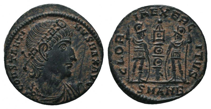 Constantine I as Caesar; 306-307 AD. Ae Follis,

Condition: Very Fine

Weigh...