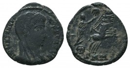 Time of Constantine I (306-337 AD). AE, 

Condition: Very Fine

Weight: 1.60 gr
Diameter: 16 mm