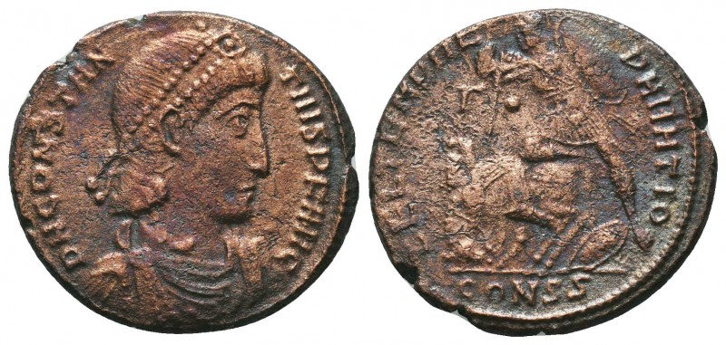 CONSTANTIUS II, 337-361 AD. AE

Condition: Very Fine

Weight: 5.60 gr
Diame...