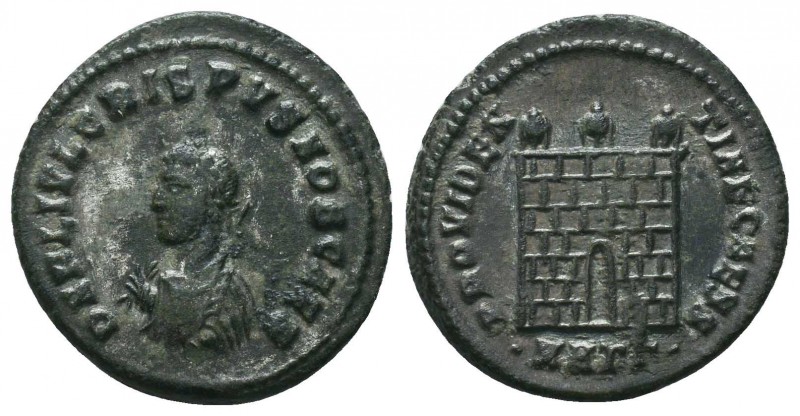 Crispus. Caesar, A.D. 317-326. AE follis

Condition: Very Fine

Weight: 3.60...