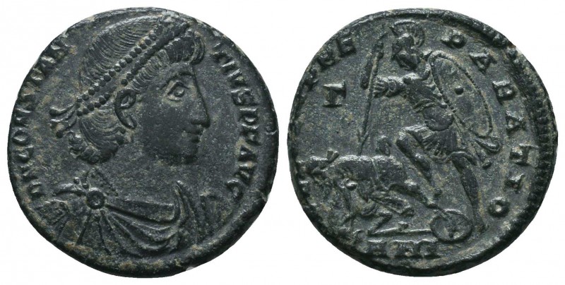 CONSTANTIUS II, 337-361 AD. AE

Condition: Very Fine

Weight: 5.70 gr
Diame...