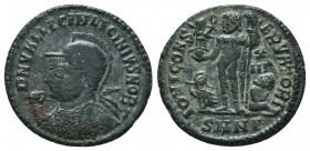 Licinius I (308-324 AD). AE Follis 

Condition: Very Fine

Weight: 2.60 gr
Diameter: 18 mm