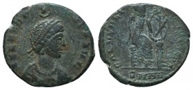 Aelia Eudoxia. Augusta, A.D. 400-404. AE

Condition: Very Fine

Weight: 2.30 gr
Diameter: 17 mm