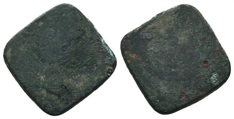 Jewelery weight as coin, A.D. 400-404. AE

Condition: Very Fine

Weight: 4.3...