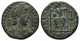Gratian. A.D. 367-383. AE

Condition: Very Fine

Weight: 2.80 gr
Diameter: 16 mm