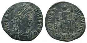 Gratian. A.D. 367-383. AE

Condition: Very Fine

Weight: 2.30 gr
Diameter: 18 mm