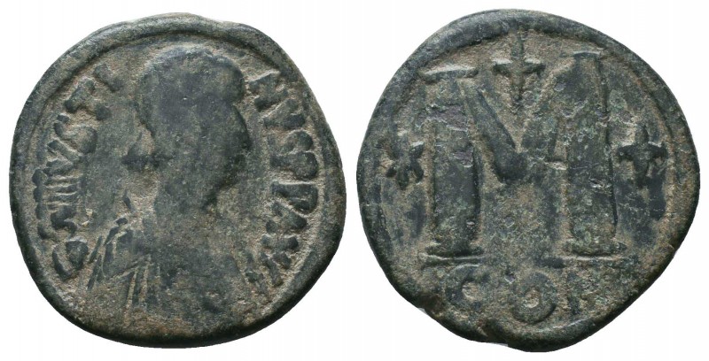 Justin I AE Follis, Circa 518-527 AD.

Condition: Very Fine

Weight: 12.00 g...