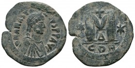 Anastasius, , 491–518, AE-Follis

Condition: Very Fine

Weight: 22.20 gr
Diameter: 38 mm