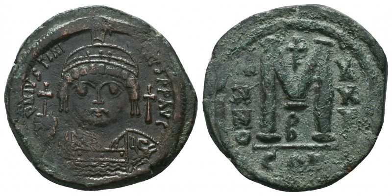 Justinian I. AE Follis , Circa 527-565 AD.

Condition: Very Fine

Weight: 20...