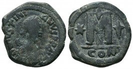 Justinian I AE Follis 527-565 AD

Condition: Very Fine

Weight: 12.30 gr
Diameter: 31 mm