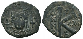 Justinian I AE, Circa 527-565 AD

Condition: Very Fine

Weight: 5.00 gr
Diameter: 17 mm