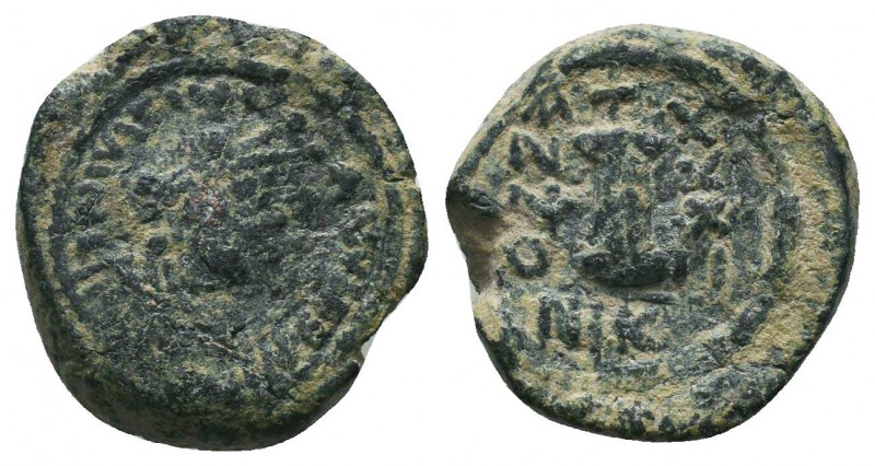 Justinian I AE, Circa 527-565 AD

Condition: Very Fine

Weight: 3.20 gr
Dia...
