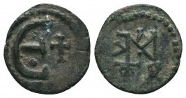 Justinian I AE, Circa 527-565 AD

Condition: Very Fine

Weight: 13.00 gr
Diameter: 31 mm