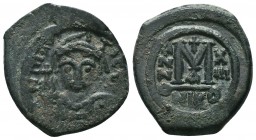 Maurice Tiberius Follis, AD 586-587 AE

Condition: Very Fine

Weight: 10.00 gr
Diameter: 28 mm