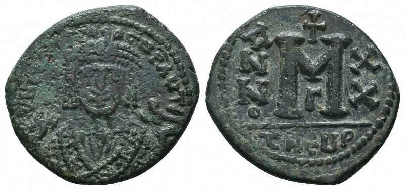 Maurice Tiberius Follis, AD 586-587 AE

Condition: Very Fine

Weight: 12.20 ...
