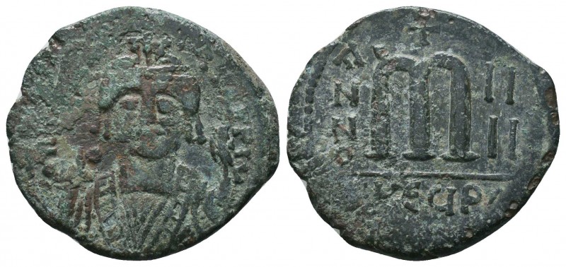 Maurice Tiberius Follis, AD 586-587 AE

Condition: Very Fine

Weight: 11.70 ...