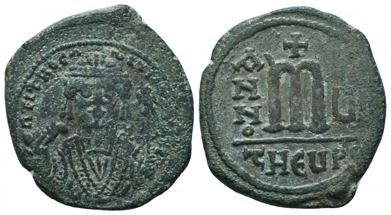 Maurice Tiberius Follis, AD 586-587 AE

Condition: Very Fine

Weight: 11.10 ...