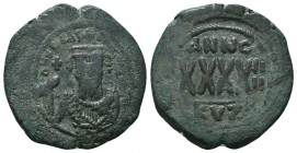 Phocas (602-610 AD). AE Follis

Condition: Very Fine

Weight: 10.00 gr
Diameter: 29 mm