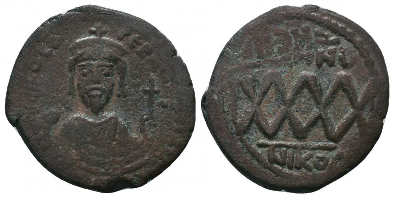 Phocas (602-610 AD). AE Follis

Condition: Very Fine

Weight: 12.40 gr
Diam...
