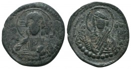 Anonymous Follis AE 9th - 10th Century AD. 

Condition: Very Fine

Weight: 7.60 gr
Diameter: 27 mm