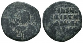 Anonymous Follis AE 9th - 10th Century AD. 

Condition: Very Fine

Weight: 14.50 gr
Diameter: 32 mm