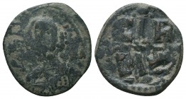 Anonymous Follis AE 9th - 10th Century AD. 

Condition: Very Fine

Weight: 11.50 gr
Diameter: 26 mm