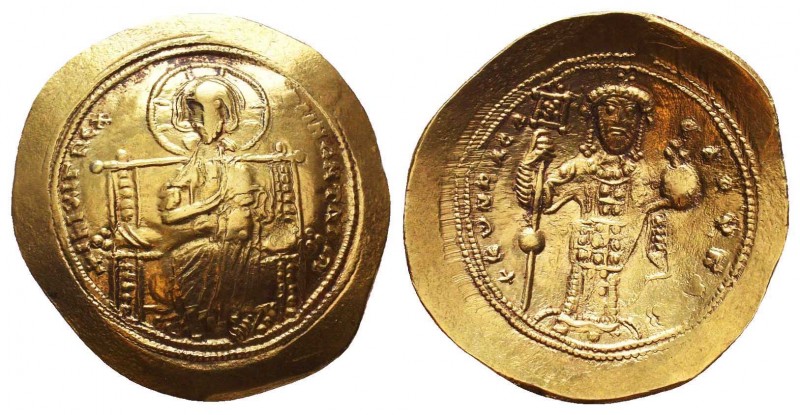 Constantinus X (1059-1067). AV HistamenonConstantinopolis.
Obv. + IhS IXS REX R...