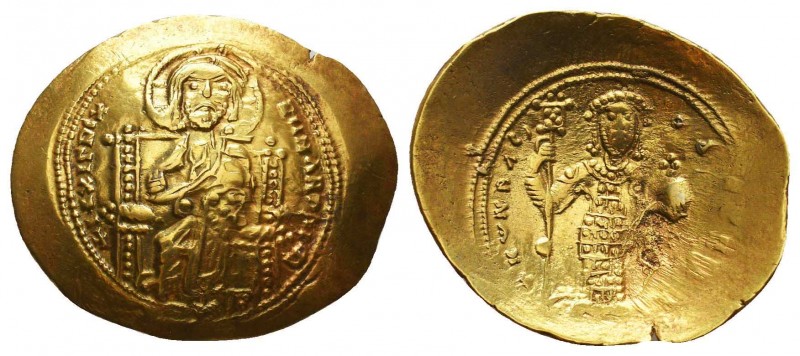 Constantinus X (1059-1067). AV HistamenonConstantinopolis.
Obv. + IhS IXS REX R...