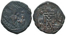 Heraclius and Heraclius Constantine. A.D. 610-641. AE follis 

Condition: Very Fine

Weight: 11.00 gr
Diameter: 30 mm