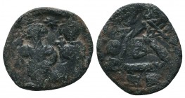 Byzantine Coins, Ae Unidentified !

Condition: Very Fine

Weight: 3.50 gr
Diameter: 22 mm