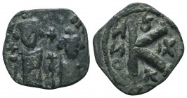 Arab - Byzantine Coins Ae,

Condition: Very Fine

Weight: 3.70 gr
Diameter: 22 mm