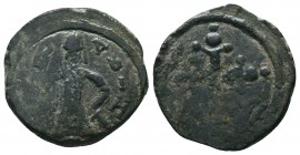 CRUSADERS. Edessa. Baldwin II , second reign, 1108-1118. 

Condition: Very Fine

Weight: 3.40 gr
Diameter: 21 mm