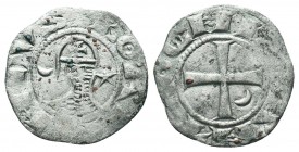 CRUSADERS, Princes of Antioch. Bohémond III. 1163-1201. AR Denier 

Condition: Very Fine

Weight: 0.80 gr
Diameter: 18 mm