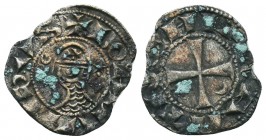 CRUSADERS, Princes of Antioch. Bohémond III. 1163-1201. AR Denier 

Condition: Very Fine

Weight: 0.80 gr
Diameter: 17 mm