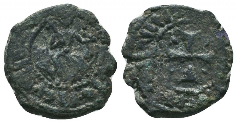 Crusaders, Armenia, Ae Copper Coins . AD 11th -12th Century

Condition: Very F...