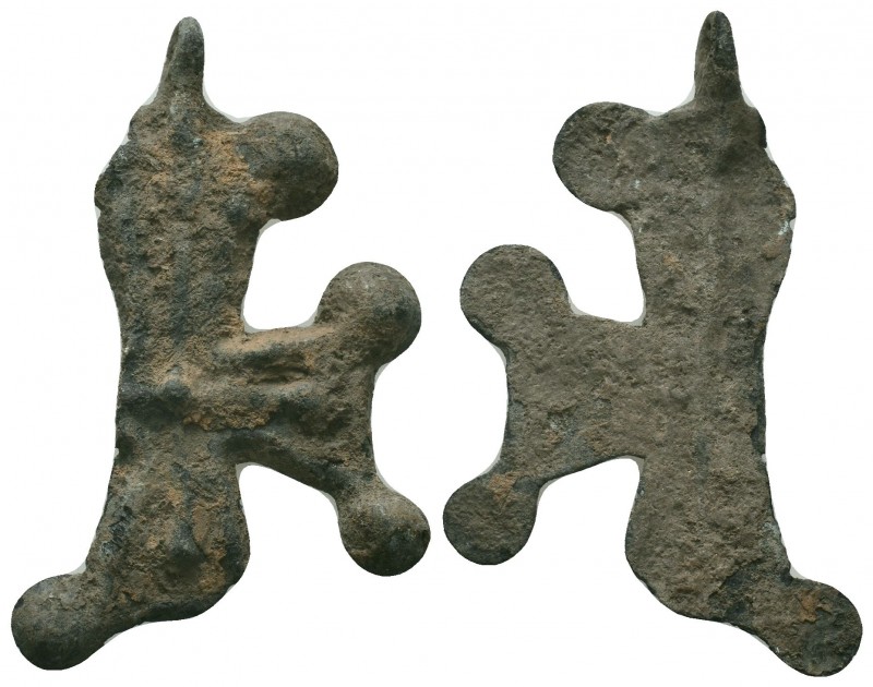 Medieval/Crusades Europe, c. 9th-14th century AD. Part of a cross,

Condition:...