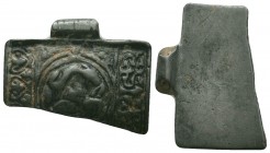 Medieval/Crusades Europe, c. 9th-14th century AD. Silver decorated Fragment

Condition: Very Fine

Weight: gr
Diameter: mm