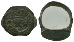 Byzantine Empire, c. 8th-12th century. Bronze ring 

Condition: Very Fine

Weight: gr
Diameter: mm