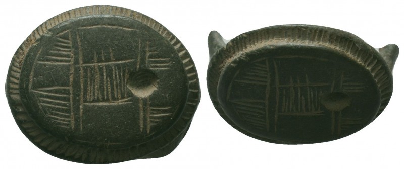Byzantine Empire, c. 8th-12th century. Bronze ring 

Condition: Very Fine

W...