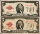 Lot of (2) Fr. 1503. 1928B $2 Legal Tender Notes. Very Fine.

A duo of 1928B $2 Legal Tender notes, which are both in Very Fine grades.

Estimate:...