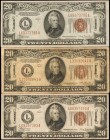 Lot of (3). Fr. 2304 & 2305. 1934 & 1934A $20 Hawaii Emergency Note. Fine to Choice Extremely Fine.

A trio of $20 Hawaii Emergency notes, two of wh...