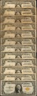 Lot of (12). Fr. 2306. 1935A $1 North Africa Emergency Note. Fine to Very Fine.

A dozen North Africa WWII Emergency Issue $1s, which range in grade...