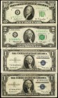 Lot of (8) Silver Certificates & Federal Reserve Notes. 1935D to 1976 $1, $2 & $10. Fine to About Uncirculated. Mixed Errors.

Included in this lot ...