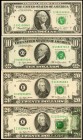 Lot of (4) Federal Reserve Notes. 1974 & 1977 $1, $10, & $20. Very Fine to About Uncirculated. Mixed Errors.

Included in this lot are the following...