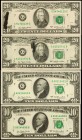 Lot of (8) Federal Reserve Notes. 1950A & 1977 $5, $10 & $20. Extremely Fine to Uncirculated. Inking Errors.

A grouping of eight notes which all fe...