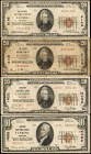 Lot of (8) Lansing, Michigan. $5, $10, $20 1929 Ty. 1 & Ty. 2. Fr. 1800-1, 1801-1, 1801-2, 1802-1 & 1802-2. Fine to Very Fine.

Included in this lot...