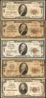 Lot of (5) Ohio Nationals. $10 & $20 1929 Ty 1 & Ty. 2. Fr. 1801-1, 1801-2 & 1802-1. Fine to Very Fine.

Included in this lot are the following: Fr....