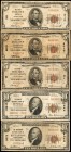 Lot of (5) Pennsylvania Nationals. $5 & $10 1929 Ty. 1 & Ty. 2. Fr. 1800-1, 1801-1 & 1801-2. Fine to Very Fine.

Included in this lot are the follow...
